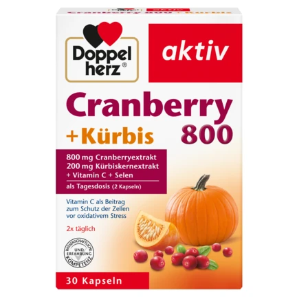 Cranberry + Kürbis 30 Капсули