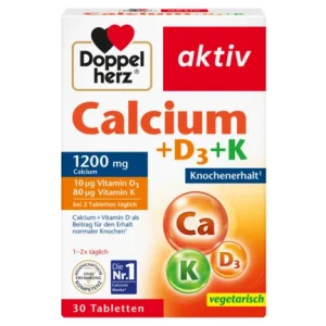 Calcium+Vitamin D3+K 30 таблети - Image 1
