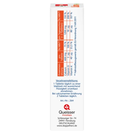 Calcium+Vitamin D3+K 30 таблети