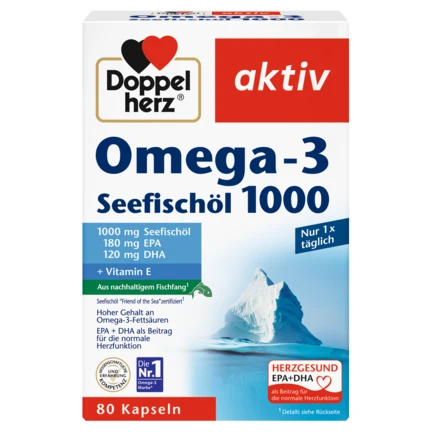 Omega 3 Seefischöl 1000  80капсули