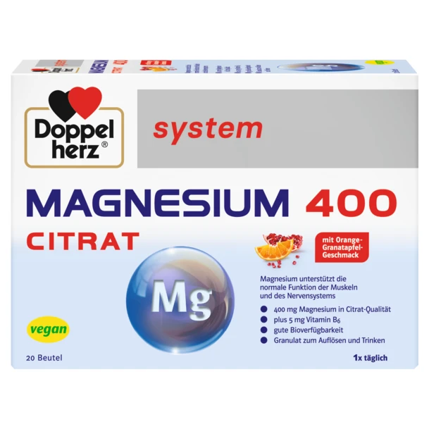 MAGNESIUM 400 CITRAT 20 ќесички