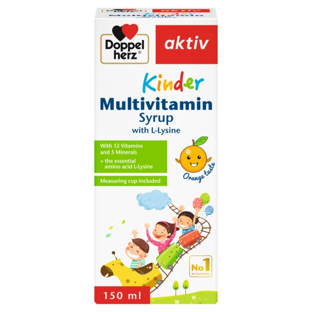 KINDER Mултивитамински сируп со L-Lysine