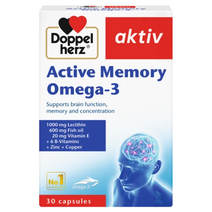 Active Memory Omega-3 30 Капсули